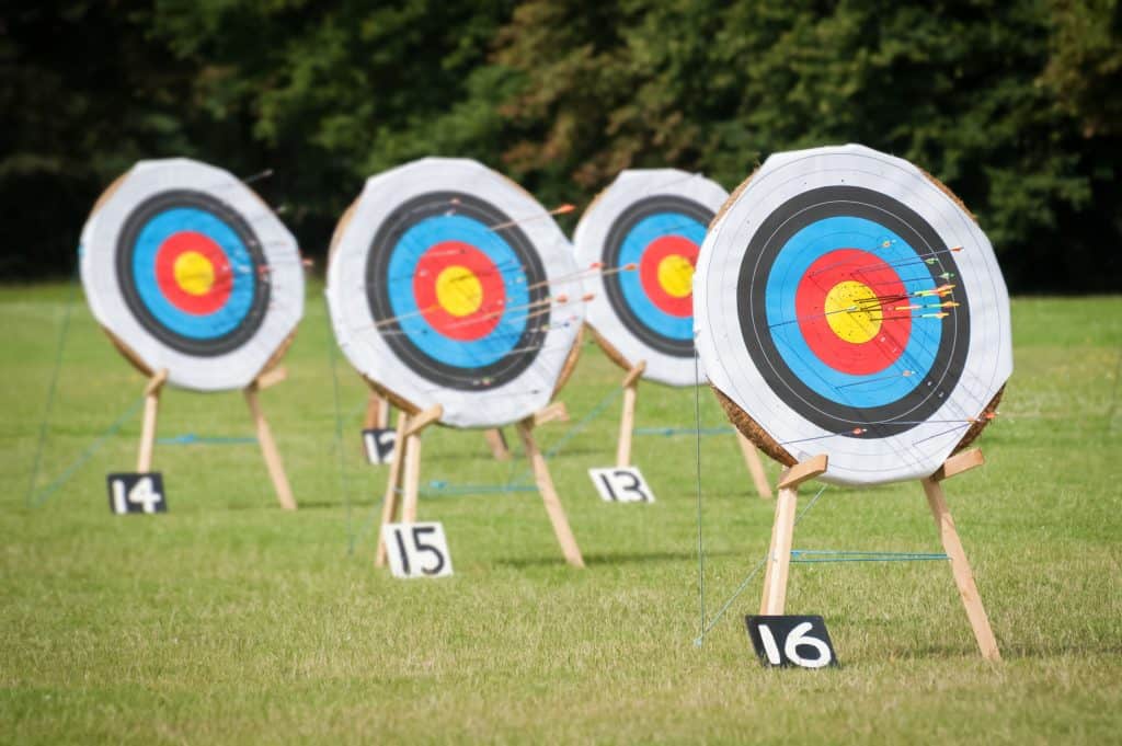 cheap DIY archery target