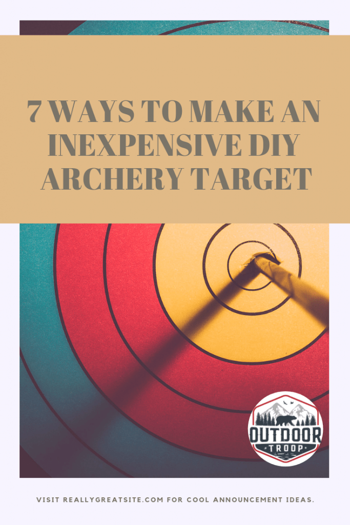 Inexpensive Diy Archery Target