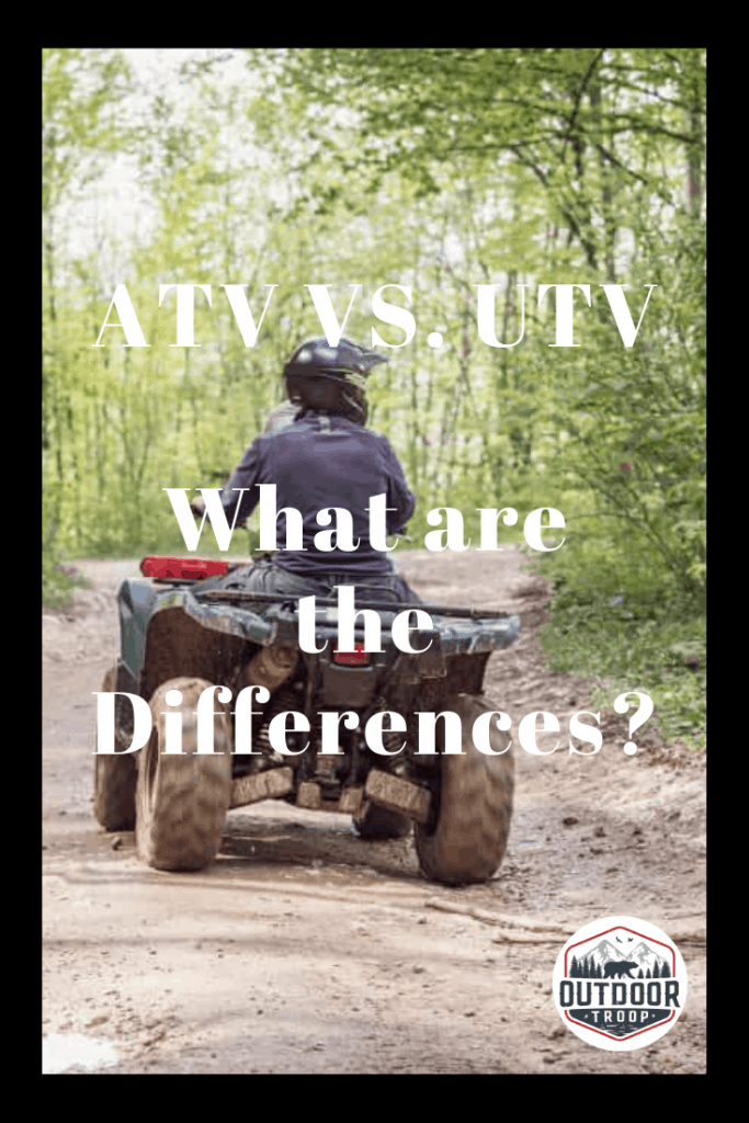 atv vs. utv
what is the difference between atv and utv