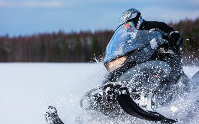 snowmobile hard to drive driving a snowmobile