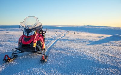 snowmobile smoking