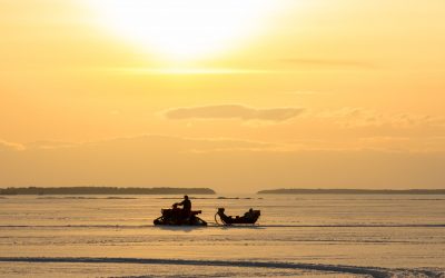 how much can a snow mobile tow?
