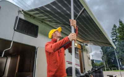 how to fix a torn RV awning how to fix trailer awning how to fix a motorhome awning how to fix a fifth wheel awning.